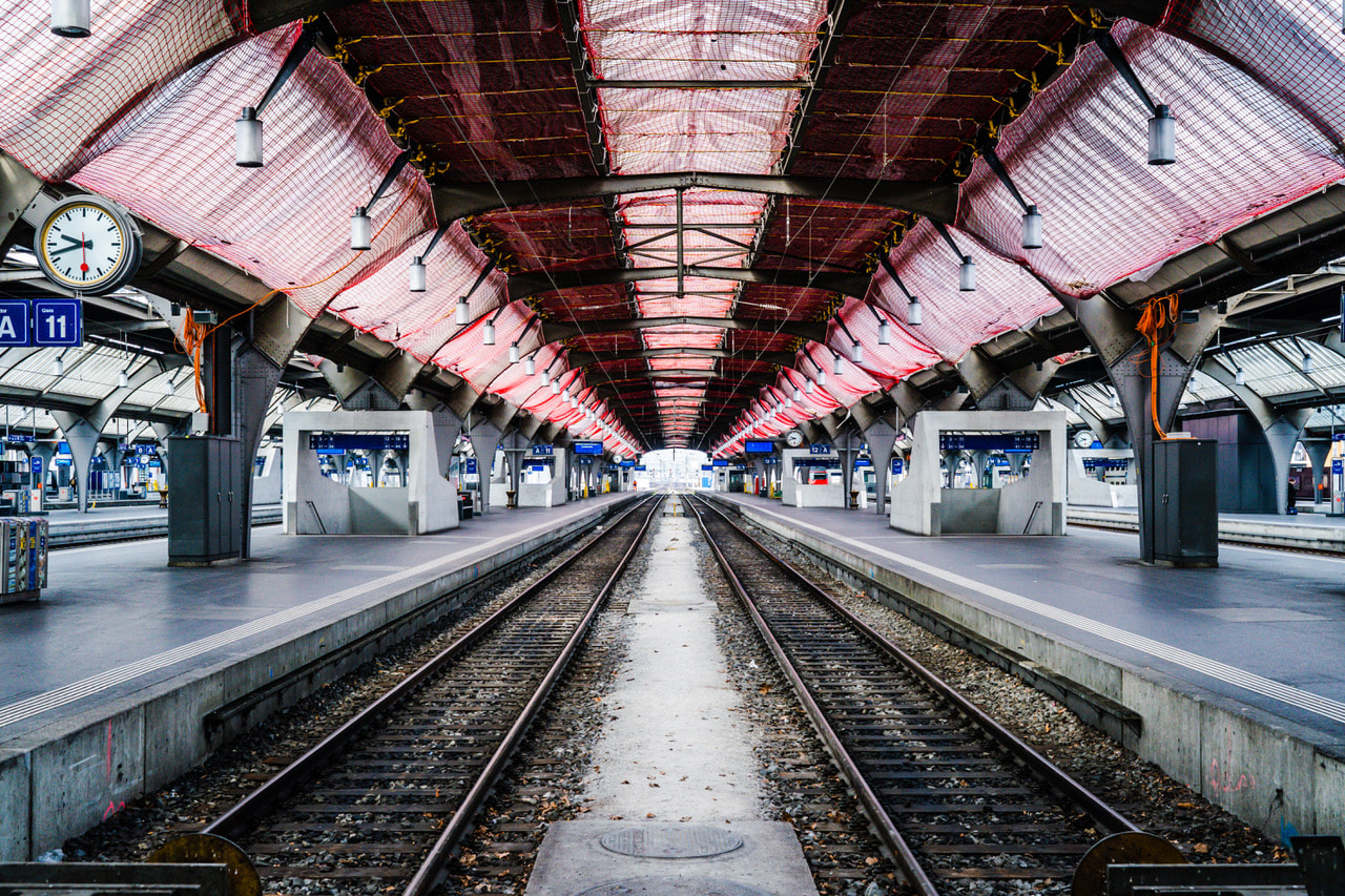 La gare centrale de Zurich, © Alex Lörtscher