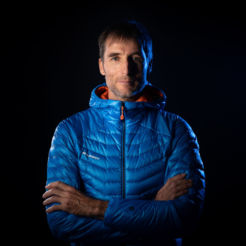 Rainer Eder: Professional photographer in the field of outdoor activities with a focus on climbing.